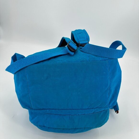 Kipling Blue Nylon Seoul Large College School Travel Commuter Laptop Backpack - Picture 6 of 11